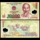 VIETNAM - Billet de 10000 Dong - Polymer - 2024 – P119p – JeromeCollection