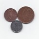 IRLANDE - SET / LOT de 3 PIECES - 1 2 5 Pence - Harpe irlandaise - 1996 – Km20a 21a 28 – JeromeCollection