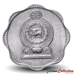 SRI LANKA - PIECE de 10 Cents - Armoiries du Sri Lanka - 1978