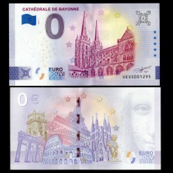 BILLET TOURISTIQUE - ZERO 0 EURO - FRANCE - CATHEDRALE DE BAYONNE - 2024-1 – – JeromeCollection