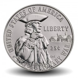 ETATS UNIS / USA - PIECE de 25 Cents - 250 ans de liberté américaine - Guerre d'indépendance américaine - P - 2026