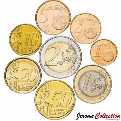 FINLANDE - SET / LOT de SET / LOT de 8 PIECES de 1 2 5 10 20 50 Centimes 1 2 Euros - 2012