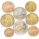 SLOVENIE - SET / LOT de 8 PIECES de 1 2 5 10 20 50 Centimes - 1 2 Euros - 2007 – Km68 69 70 71 72 73 74 75 –