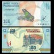MADAGASCAR - Billet de 100 Ariary - Grenouille mantelle peinte - 2025 – P97c – JeromeCollection