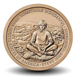 ETATS UNIS / USA - PIECE de 1 Dollar - Industrie et l’innovation - Californie - Steve Jobs - P - 2026 – N553988 –