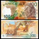 RUSSIE - Billet TEST - AFRICA - GOZNAK - Lion - 2025 – Goznak_Lion – JeromeCollection