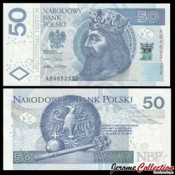 POLOGNE - Billet de 50 Złotych - Casimir III de Pologne - 05.01.2012