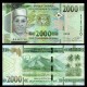 GUINEE - Billet de 2000 Francs - Mont Nimba - 2024 – P48Ac – JeromeCollection