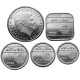 ARUBA - LOT / SET de 5 PIECES de 5 10 25 50 Cents 1 Gulden - 2023 / 2025 – Km1 2 3 4 56 – JeromeCollection