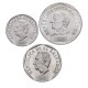 SALVADOR - SET / LOT de 3 PIECES de 5 5 25 Centavos - 1984 / 1994 – Km149a 154b 157b – JeromeCollection