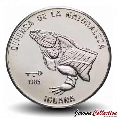 CUBA - PIECE de 1 Peso - Iguane de Cuba - 1985 – Km126 – JeromeCollection