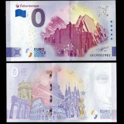 BILLET TOURISTIQUE - ZERO 0 EURO - FRANCE - FUTUROSCOPE - L'Extraordinaire Voyage - UECP - 2025-11 – N587196 –