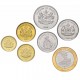 LESOTHO - SET / LOT de 7 PIECES de 10 20 50 Lisente 1 2 5 Maloti - 2010 / 2023 – Km54 55 58 63 64 65 66 –