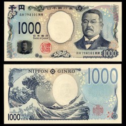 JAPON - Billet de 1000 Yen - Danshaku Kitasato Shibasaburō - AH - 2024 – P107 – JeromeCollection