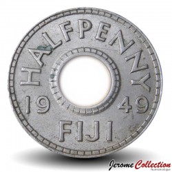 FIDJI - PIECE de ½ penny - George VI - 1949 – Km16 – JeromeCollection
