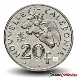 NOUVELLE CALEDONIE - PIECE de 20 Francs - Bétail (Graveur Serge Levet) - 2003 – Km12 – JeromeCollection