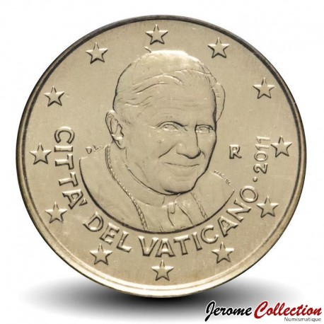 VATICAN - PIECE de 50 Cents - Benoît XVI - 2011 – Km387 – JeromeCollection