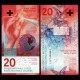 SUISSE - Billet de 20 Francs (Signatures Steiner & Zurbrügg) - 2021 – P76i – JeromeCollection