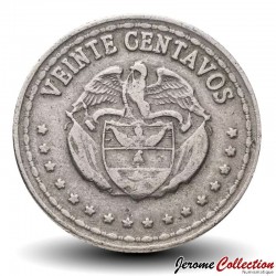 COLOMBIE - PIECE de 20 Centavos - Simón Bolívar - 1959