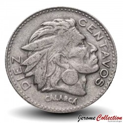 COLOMBIE - PIECE de 10 Pesos - Portrait du chef indien Calarcá - 1959 – Km212 – JeromeCollection