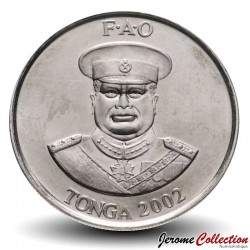 TONGA - PIECE de 20 Seniti - Patates douces / Roi Tupou IV - FAO - 2002 – Km70a – JeromeCollection