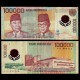 INDONESIE - Billet de 100000 Rupiah - 1999 – P140 – JeromeCollection