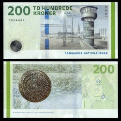 DANEMARK - Billet de 200 Couronnes Danoise - Knippelsbro - 2024 – P72c – JeromeCollection