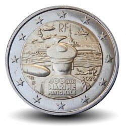 FRANCE - PIECE de 2 Euros - 400 ans de marine nationale - 2026