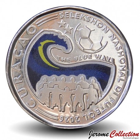 CURACAO - PIECE de 50 Cents - Curaçao en Coupe du Monde de la FIFA 2026 – N585045 – JeromeCollection