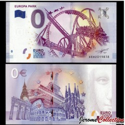 BILLET TOURISTIQUE - ZERO 0 EURO - ALLEMAGNE - EUROPA PARK - 2017-1