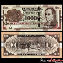 PARAGUAY - Billet de 10000 Guaranies - José Gaspar Rodríguez de Francia - 2024 – PA238d – JeromeCollection