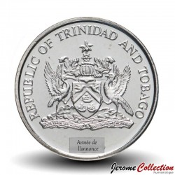 TRINITÉ-ET-TOBAGO - PIECE de 10 Cents - Hibiscus - 2008