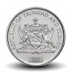 TRINITÉ-ET-TOBAGO - PIECE de 25 Cents - Fleur de chaconia - 1993 – Km32 – JeromeCollection