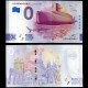 BILLET TOURISTIQUE - ZERO 0 EURO - FRANCE - LA CITÉ DE LA MER - LE REDOUTABLE - UEAD- 2025-4 – N592800 –