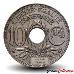 FRANCE - PIECE de 10 Centimes - "Lindauer" - 1927 – Km866 – JeromeCollection
