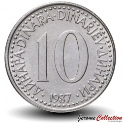 YOUGOSLAVIE - PIECE de 100 Dinara - 1987