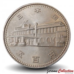 JAPON - PIECE de 500 Yen - 100° anniversaire du "Governmental Cabinet System" - 1985 – Y89 – JeromeCollection