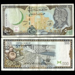 SYRIE - Billet de 500 Livres Syriennes - 1998