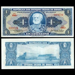 BRESIL - Billet de 1 Cruzeiro - Joaquim Marques Lisboa, marquis de Tamandaré - 1956 – P150c – JeromeCollection