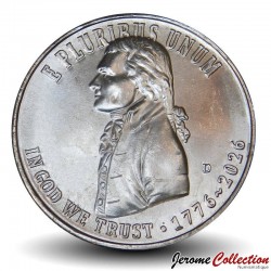 ETATS UNIS / USA - PIECE de 25 Cents - 250 ans de liberté américaine - La Liberty Bell - D - 2026