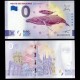 BILLET TOURISTIQUE - ZERO 0 EURO - FRANCE - ROUTE DES BALEINES - ÎLE DE LA RÉUNION - UEGY - 2024-13 – N435411 –