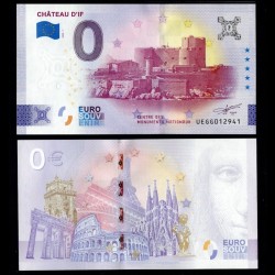 BILLET TOURISTIQUE - ZERO 0 EURO - FRANCE - LE CHATEAU D'IF - UEGG - 2024-1 – N382523 – JeromeCollection