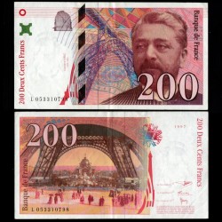 FRANCE - Billet de 200 Francs - EIFFEL - 1997 – P159b – JeromeCollection