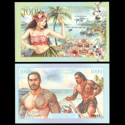 POLYNESIE FRANCAISE - Billet de 1000 Francs - 4.4.2026
