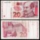 CROATIE - Billet de 20 Kuna - Ivan Gundulić - 31.10.1993 – P30 – JeromeCollection