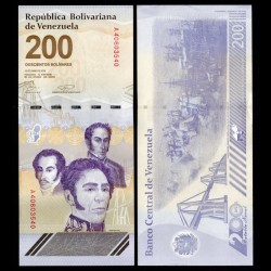 VENEZUELA - Billet de 200 Bolivares Digitales - 200 ans de la Bataille de Carabobo - 12.06.2025 – P120b –