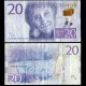 SUEDE - Billet de 20 Couronnes - Astrid Lindgren - 2014 – P69a – JeromeCollection