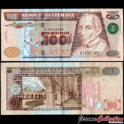 GUATEMALA - Billet de 100 Quetzal - Francisco Marroquín - 09.09.2022 – P126m – JeromeCollection