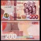 GHANA - Billet de 200 Cedis - Les portraits des Big Six - 04.03.2022 – P51b – JeromeCollection