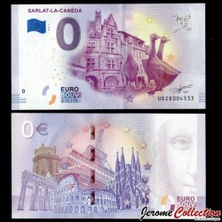 BILLET TOURISTIQUE - ZERO 0 EURO - FRANCE - SARLAT-LA-CANEDA - UECE - 2019-3 – N218966 – JeromeCollection